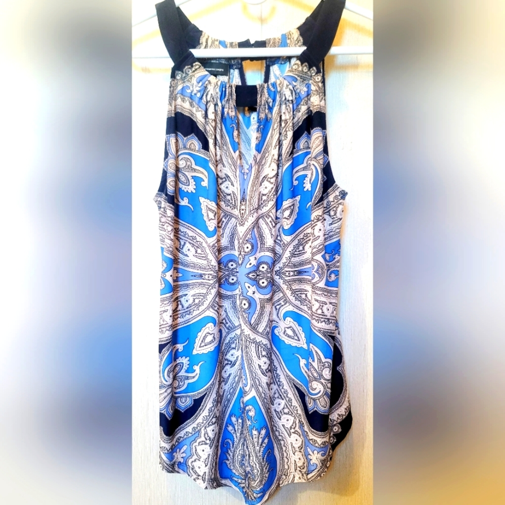 I-N-C multi-colored tank top